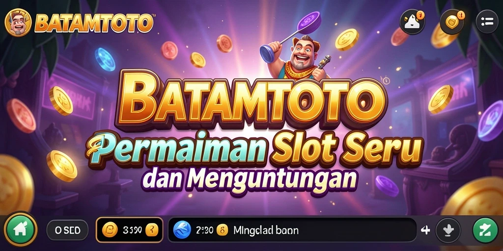 Tangkapan layar utama BATAMTOTO menampilkan gameplay Slot yang menarik.