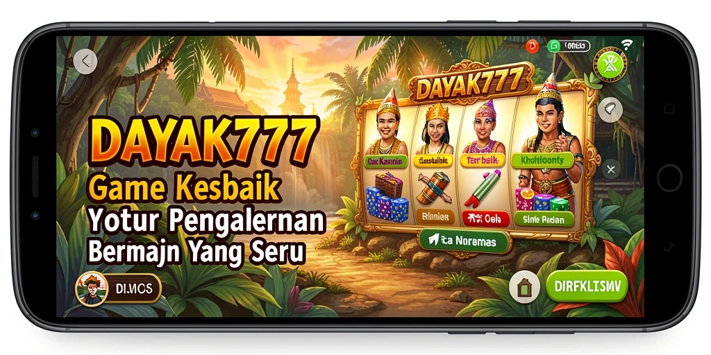 Tampilan gameplay yang seru dan menarik di DAYAK777.