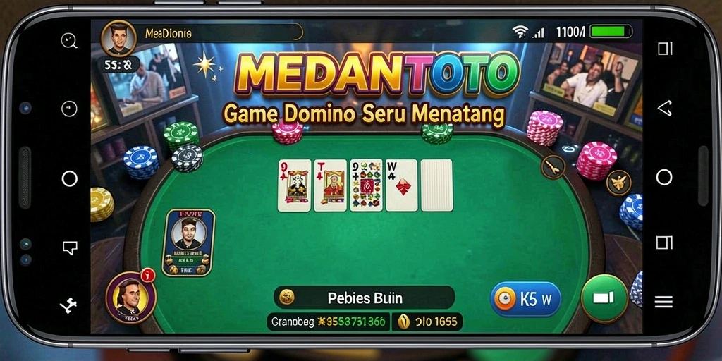 Tampilan gameplay seru dalam MEDANTOTO dengan teman-teman.