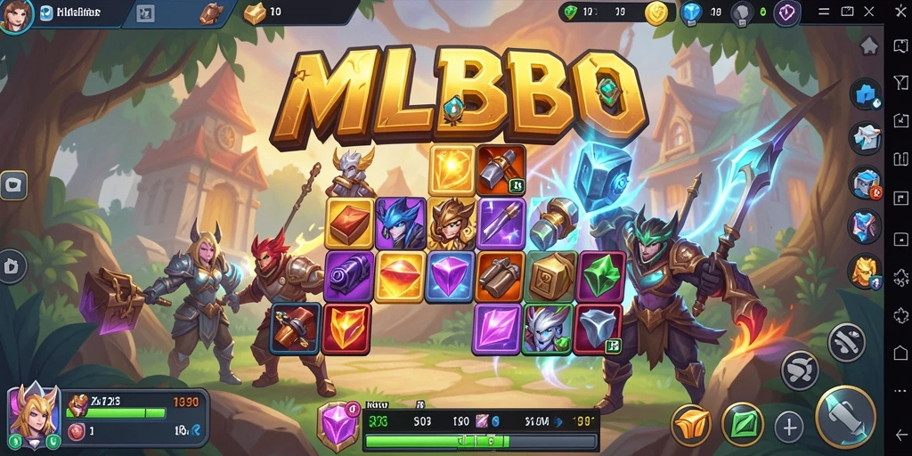 Gameplay seru MLBB8 dengan pencocokan menarik.
