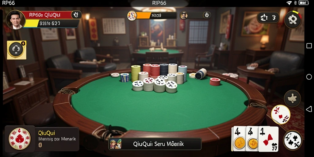 Screenshot gameplay QiuQiu yang mendebarkan di RP66.
