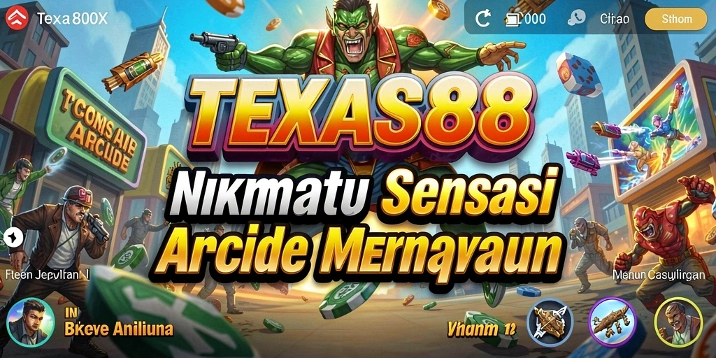 Tangkapan layar utama TEXAS88 menampilkan aksi gameplay yang seru.
